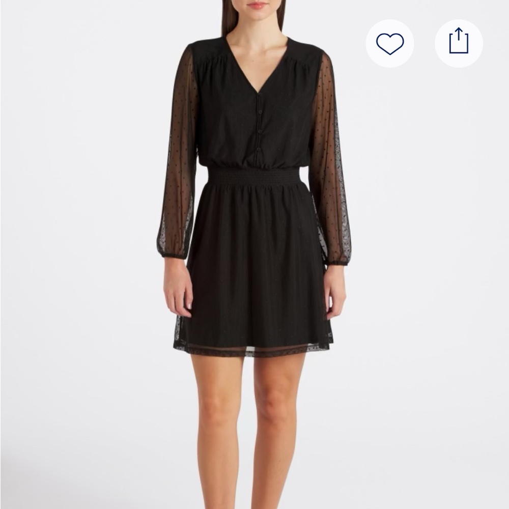 Daniel Rainn Parnika Button Detail Dress